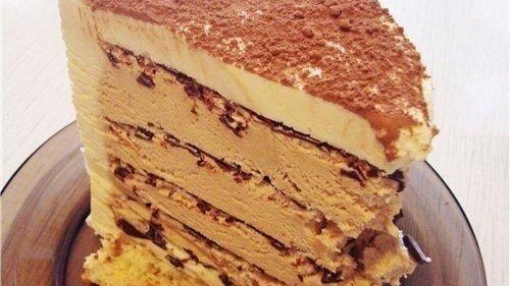 Торт "Кофе с шоколадом" БЕЗ ДУХОВКИ