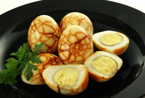 Мраморные яйца по-китайски