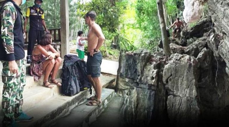 Не успели улететь: в Тайланде русские туристы живут в пещере