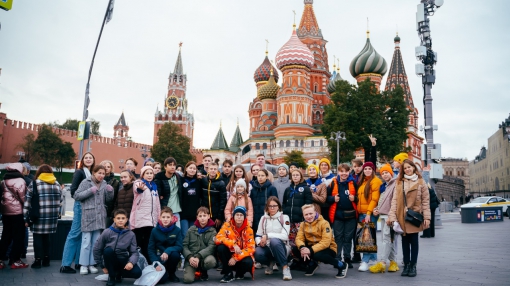 Экскурсия по Москве. Фото из личного архива
