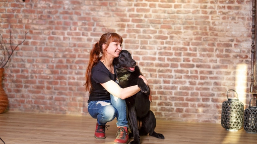 Первую собаку Марина Карпова начала воспитывать, когда ей было пять лет. И эта любовь осталась на всю жизнь