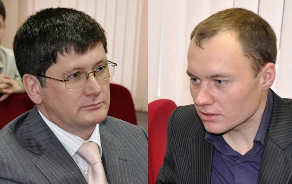 Евгений Писцов и Сергей Ильиных. Фото Станислава Махова