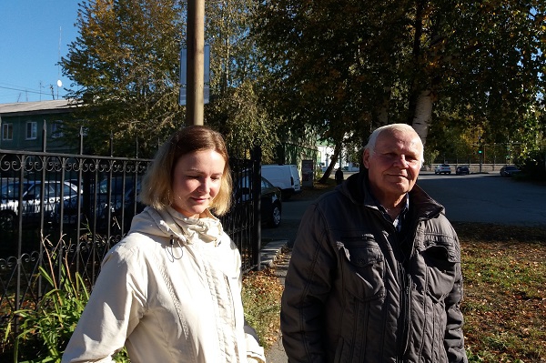 Анна Ханнанова и Александр Гоголин после вынесения приговора в Берёзовском городском суде